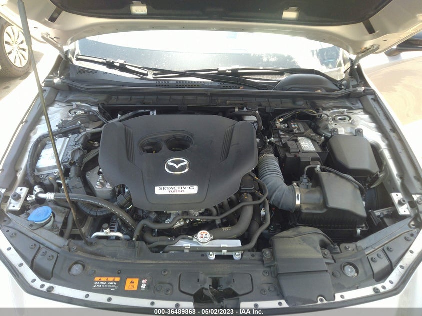 VIN 3MZBPBAY7NM300320 2022 MAZDA MAZDA3 SEDAN 2.5 TURBO
