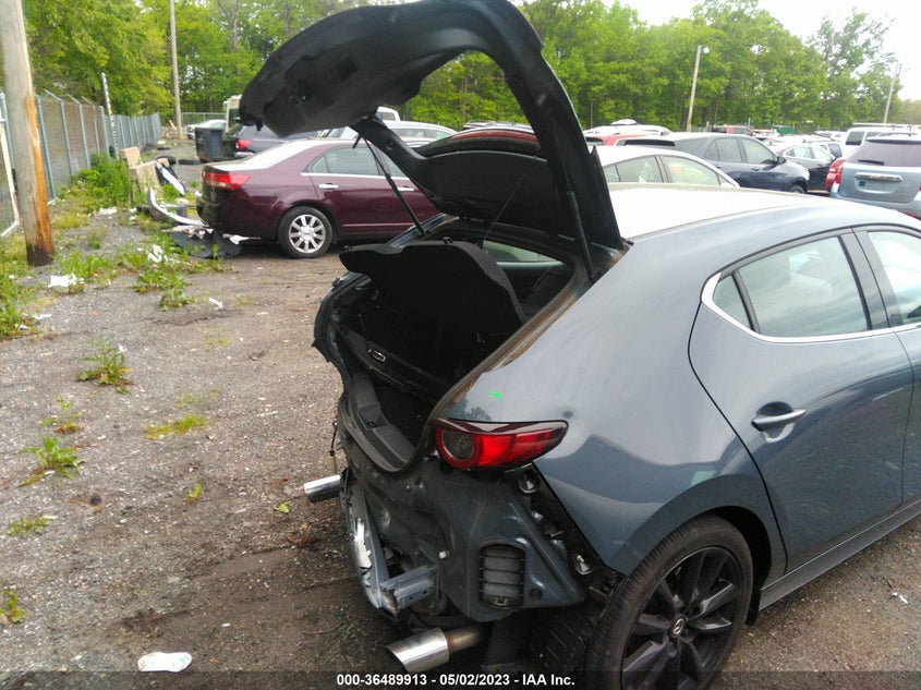 VIN JM1BPBJY8M1400568 2021 MAZDA MAZDA3 HATCHBACK 2.5 TURBO