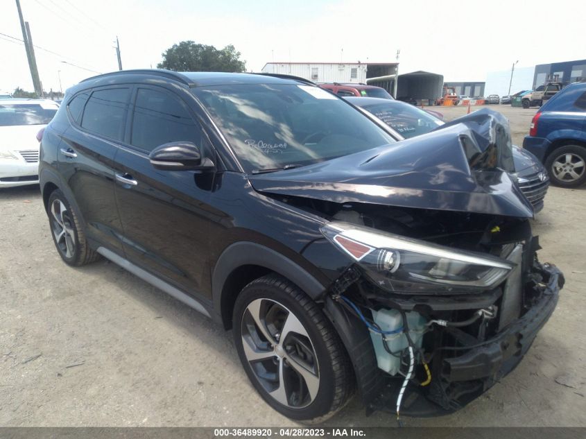 2018 HYUNDAI TUCSON LIMITED - KM8J33A23JU717169
