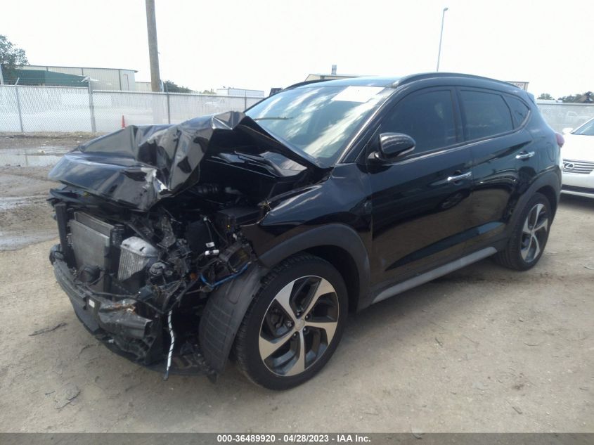 2018 HYUNDAI TUCSON LIMITED - KM8J33A23JU717169