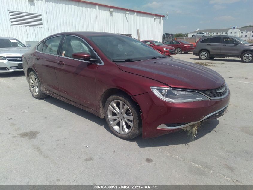 2015 CHRYSLER 200 LIMITED - 1C3CCCAB0FN643664