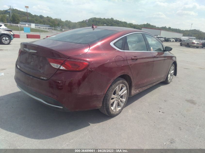 2015 CHRYSLER 200 LIMITED - 1C3CCCAB0FN643664