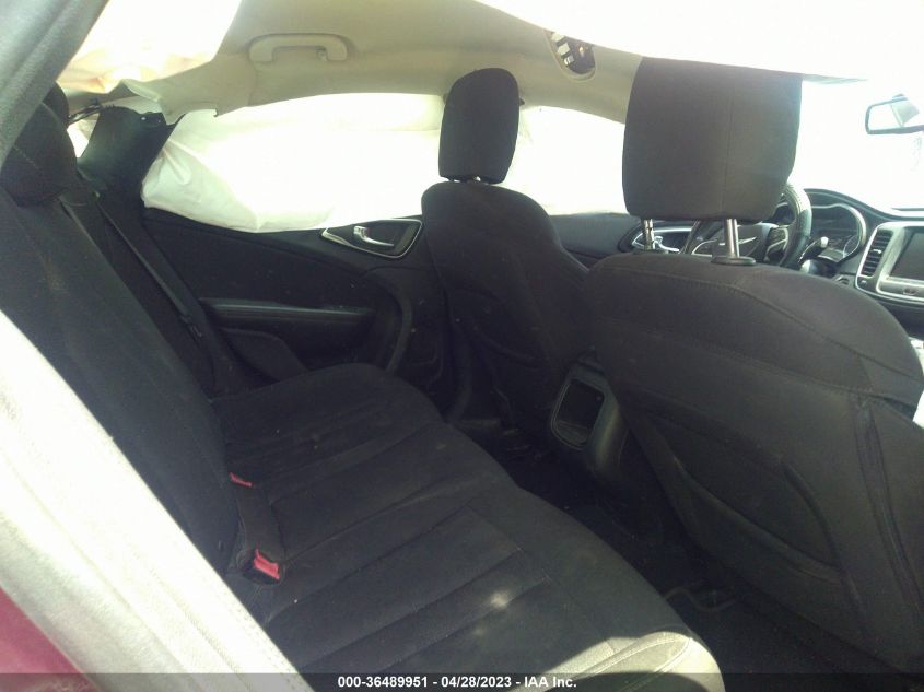 2015 CHRYSLER 200 LIMITED - 1C3CCCAB0FN643664