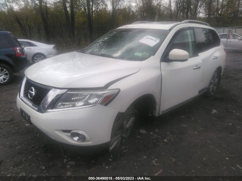 2014 NISSAN PATHFINDER PLATINUM - 5N1AR2MMXEC662589
