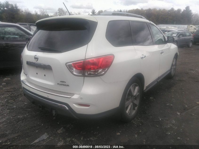 2014 NISSAN PATHFINDER PLATINUM - 5N1AR2MMXEC662589