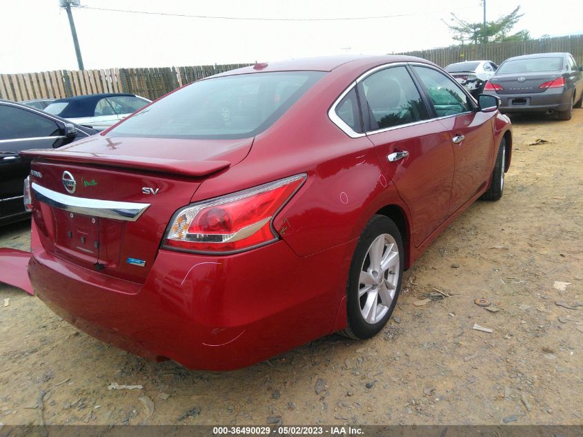 2014 NISSAN ALTIMA 2.5 SV - 1N4AL3APXEC137953