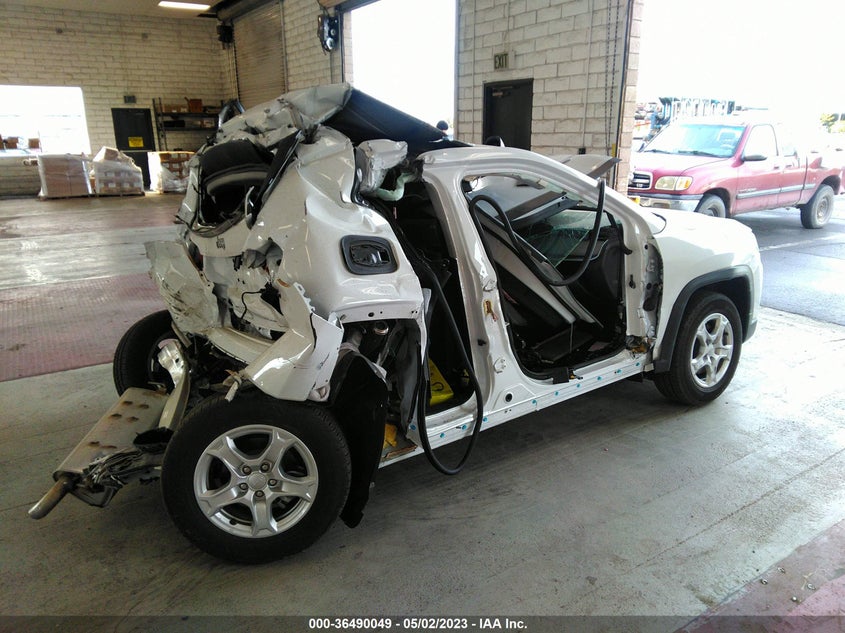 VIN 3C4NJCAB6NT164769 2022 JEEP COMPASS SPORT