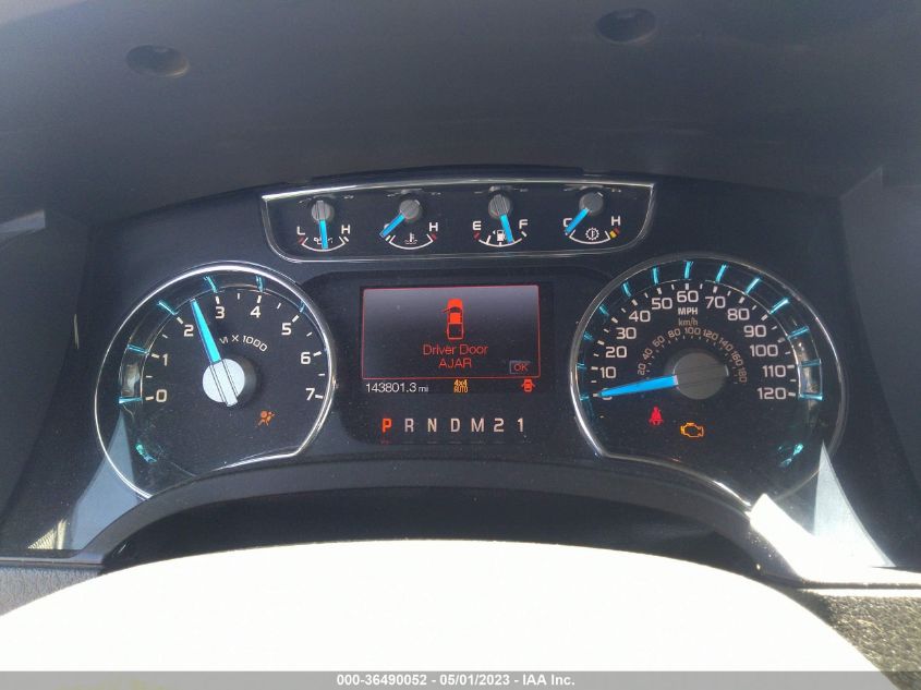 2013 FORD F-150 XL/XLT/FX4/LARIAT - 1FTFW1ET9DKE34199