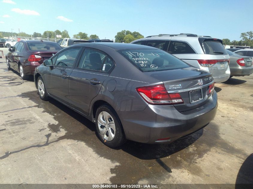 2014 HONDA CIVIC SEDAN LX - 2HGFB2F54EH505241