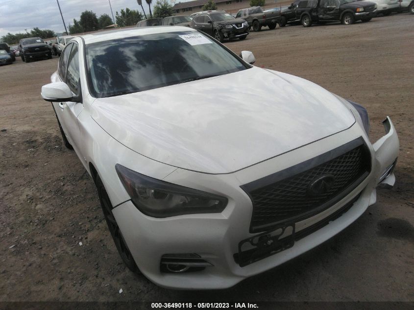 2017 INFINITI Q50 3.0T SIGNATURE EDITION - JN1EV7AP7HM741765