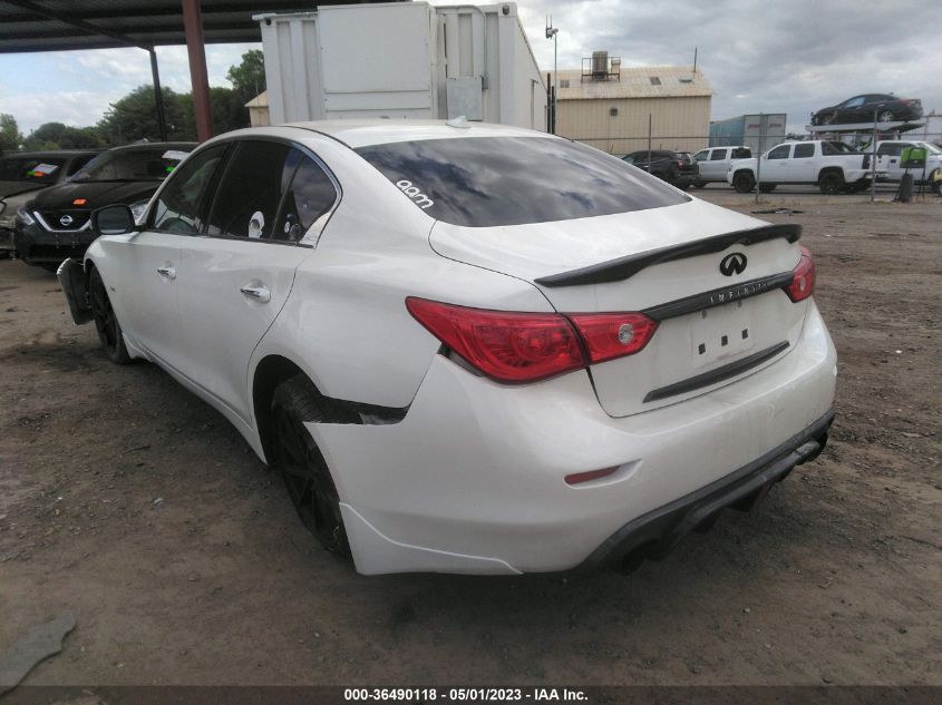 2017 INFINITI Q50 3.0T SIGNATURE EDITION - JN1EV7AP7HM741765