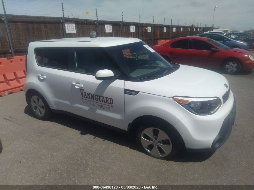 2016 KIA SOUL BASE - KNDJN2A28G7393412