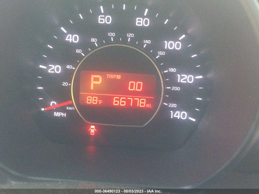 2016 KIA SOUL BASE - KNDJN2A28G7393412