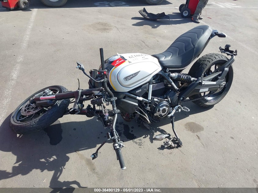VIN ZDMKAFCP1MB000654 2021 DUCATI SCRAMBLER 1100/1100 SPECIAL