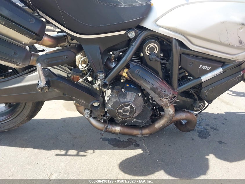 VIN ZDMKAFCP1MB000654 2021 DUCATI SCRAMBLER 1100/1100 SPECIAL