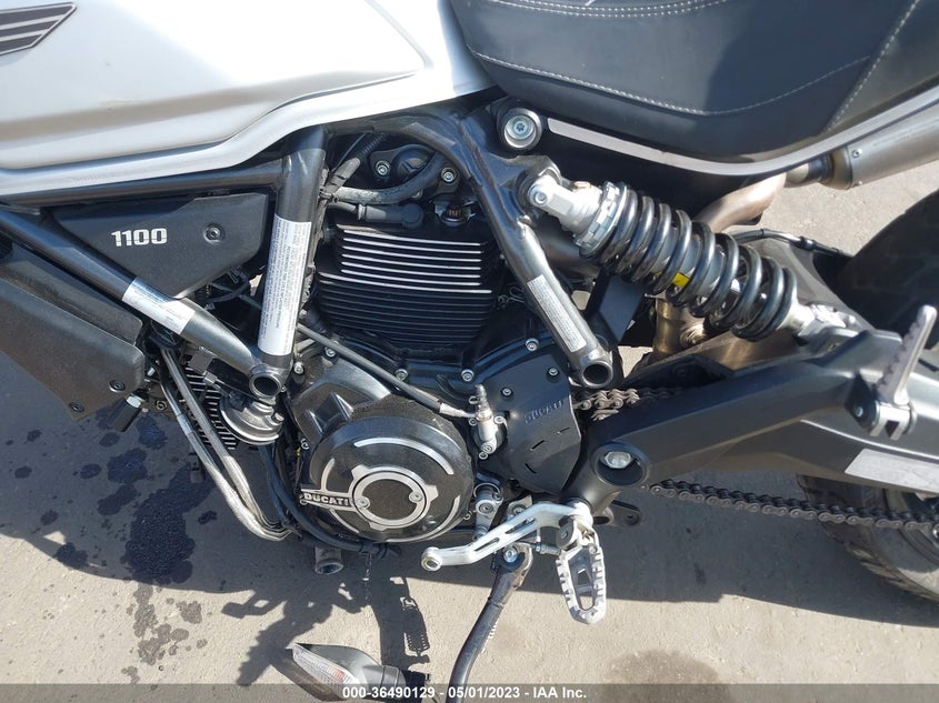 VIN ZDMKAFCP1MB000654 2021 DUCATI SCRAMBLER 1100/1100 SPECIAL
