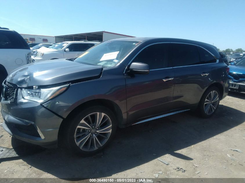 2017 ACURA MDX W/TECHNOLOGY PKG - 5J8YD4H53HL008717