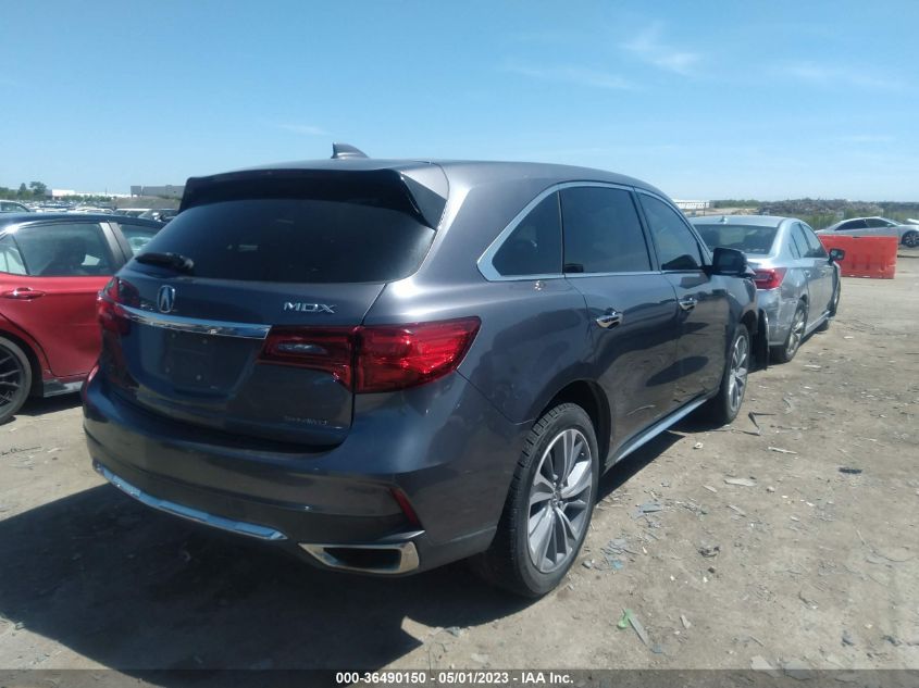 2017 ACURA MDX W/TECHNOLOGY PKG - 5J8YD4H53HL008717