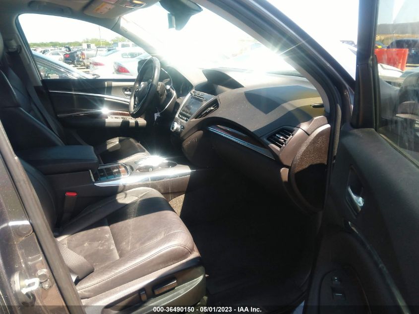 2017 ACURA MDX W/TECHNOLOGY PKG - 5J8YD4H53HL008717