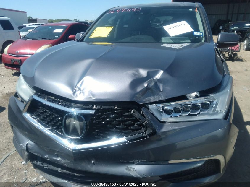 2017 ACURA MDX W/TECHNOLOGY PKG - 5J8YD4H53HL008717