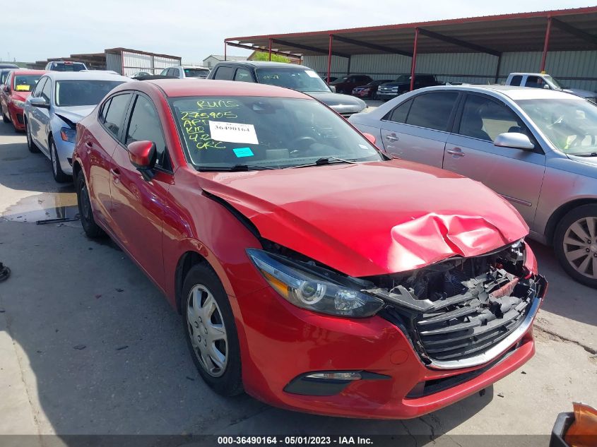 2018 MAZDA MAZDA3 4-DOOR SPORT - 3MZBN1U73JM241179