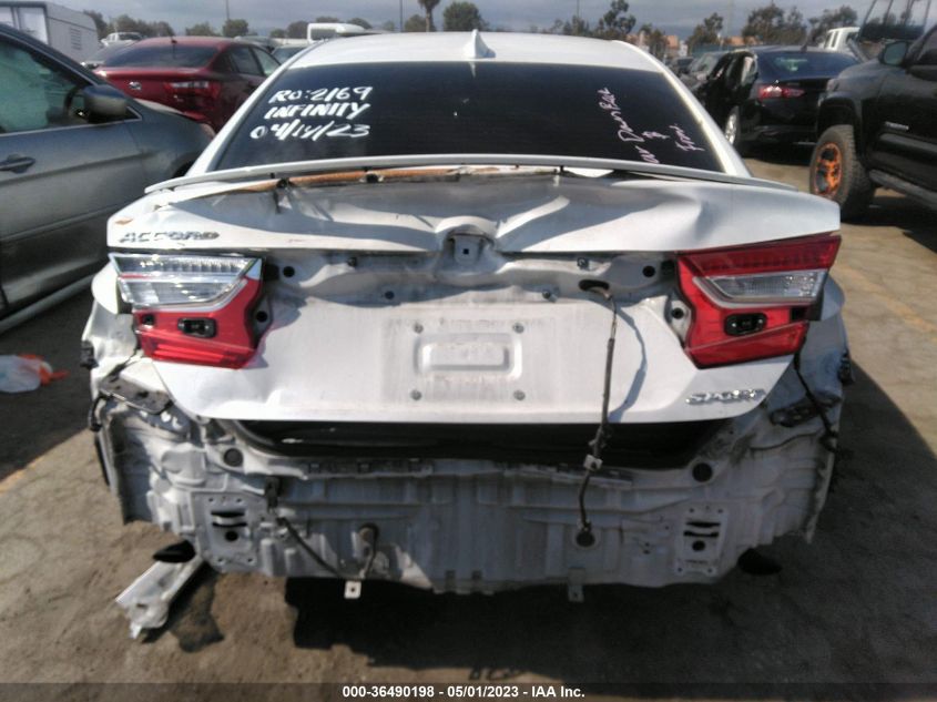 2020 HONDA ACCORD SEDAN SPORT - 1HGCV1F38LA023046