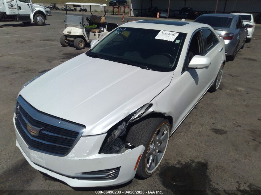 2015 CADILLAC ATS SEDAN LUXURY RWD - 1G6AB5RA1F0128718