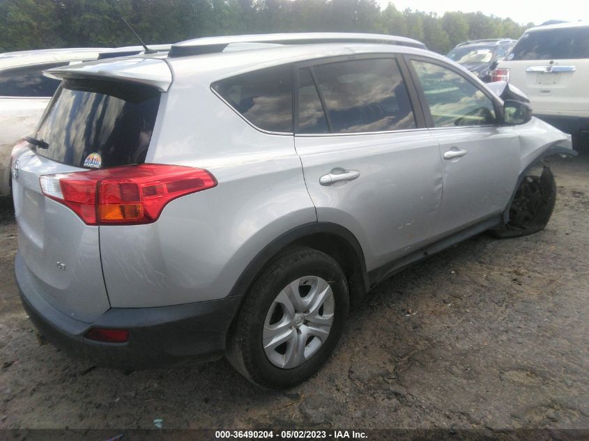 2015 TOYOTA RAV4 LE - JTMZFREV1FJ040539