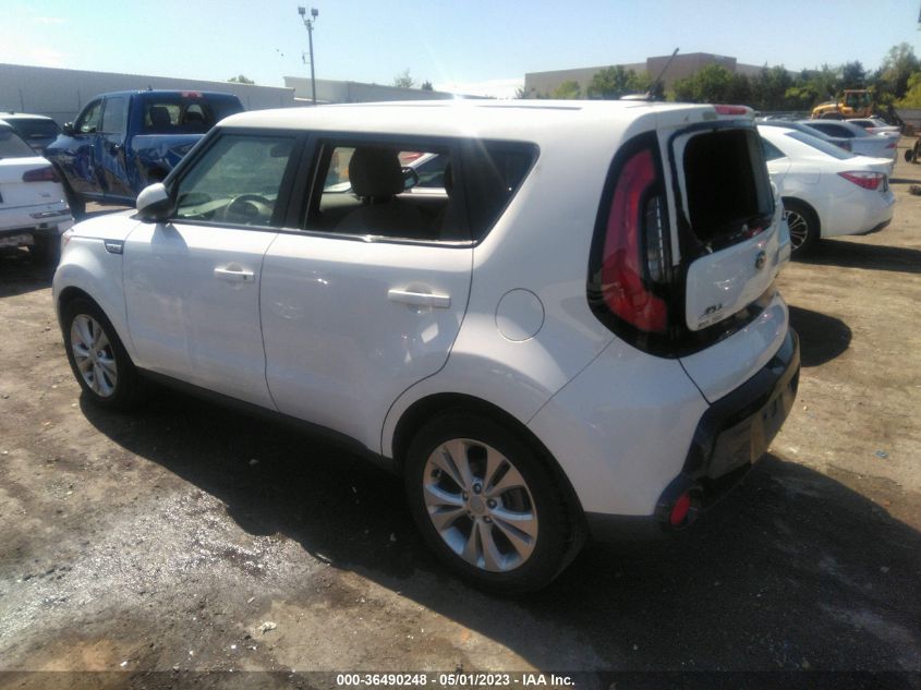 2016 KIA SOUL + - KNDJP3A57G7395291