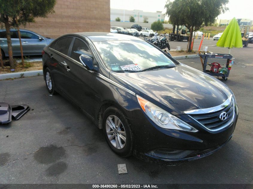 2014 HYUNDAI SONATA GLS - 5NPEB4AC6EH896153