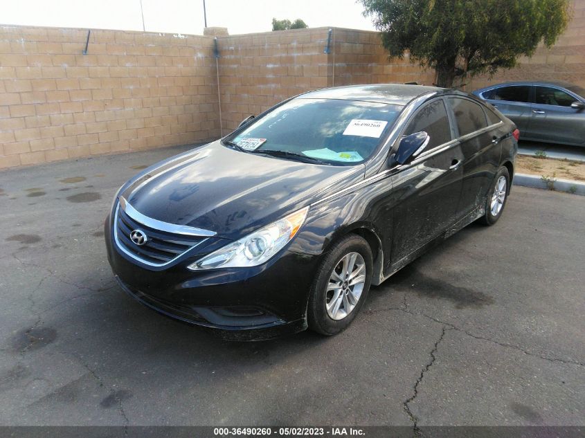 2014 HYUNDAI SONATA GLS - 5NPEB4AC6EH896153