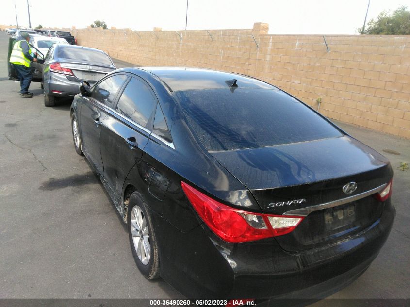 2014 HYUNDAI SONATA GLS - 5NPEB4AC6EH896153