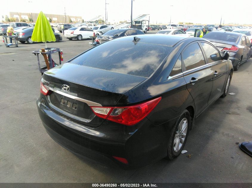 2014 HYUNDAI SONATA GLS - 5NPEB4AC6EH896153