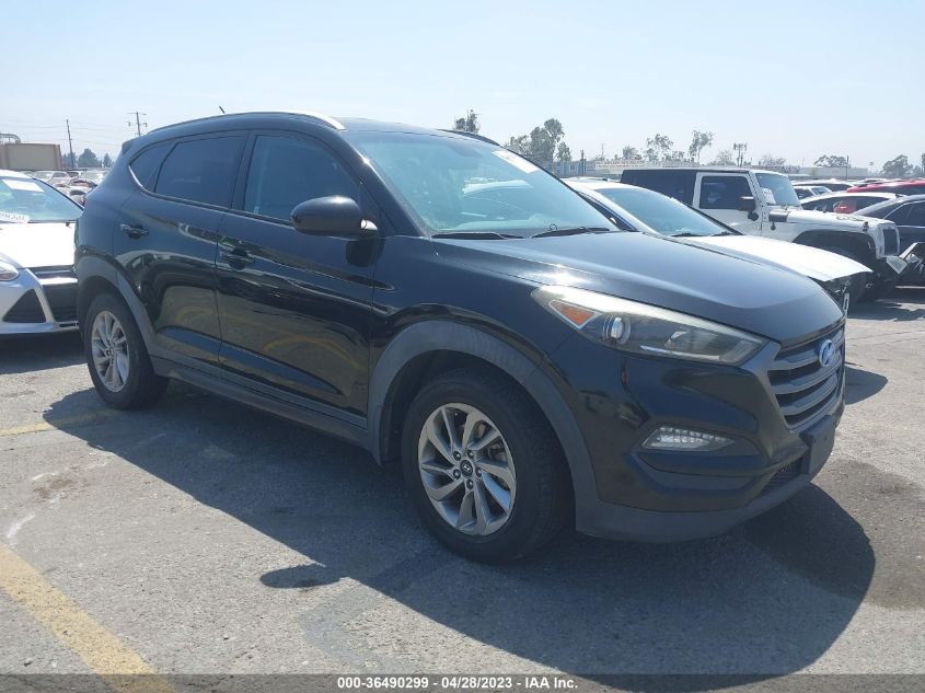 2016 HYUNDAI TUCSON SE - KM8J33A41GU028483
