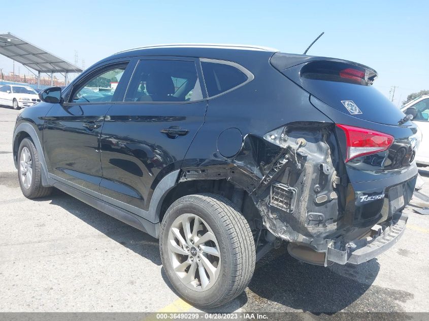 2016 HYUNDAI TUCSON SE - KM8J33A41GU028483