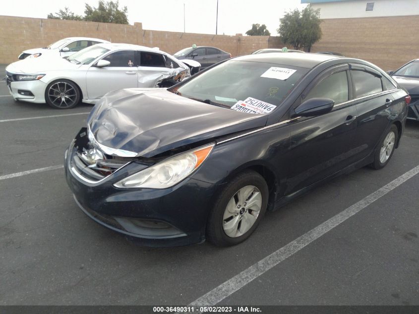 2014 HYUNDAI SONATA GLS - 5NPEB4AC1EH820470