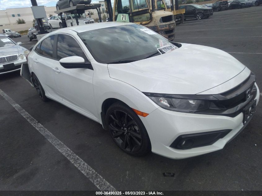 2020 HONDA CIVIC SEDAN SPORT - 2HGFC2E81LH518809