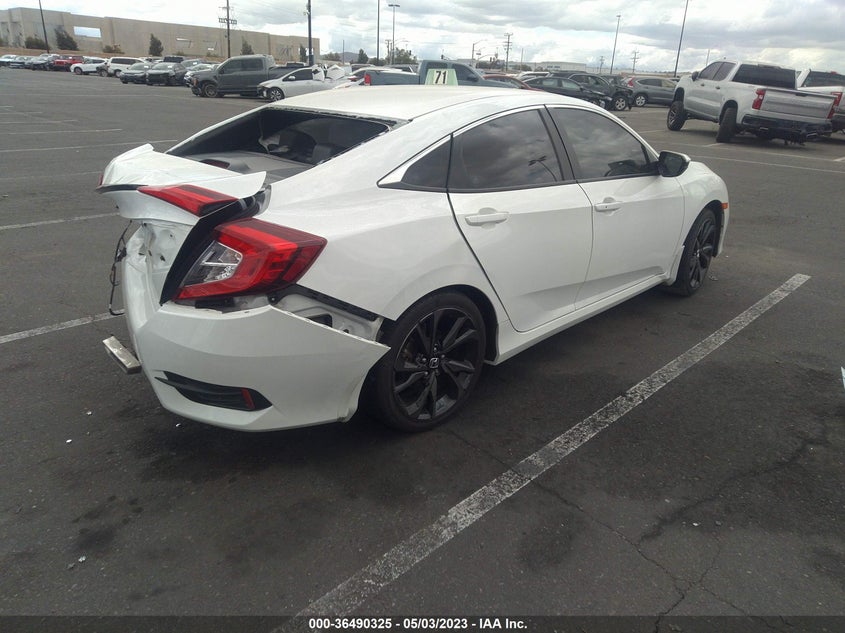 VIN 2HGFC2E81LH518809 2020 HONDA CIVIC SEDAN SPORT