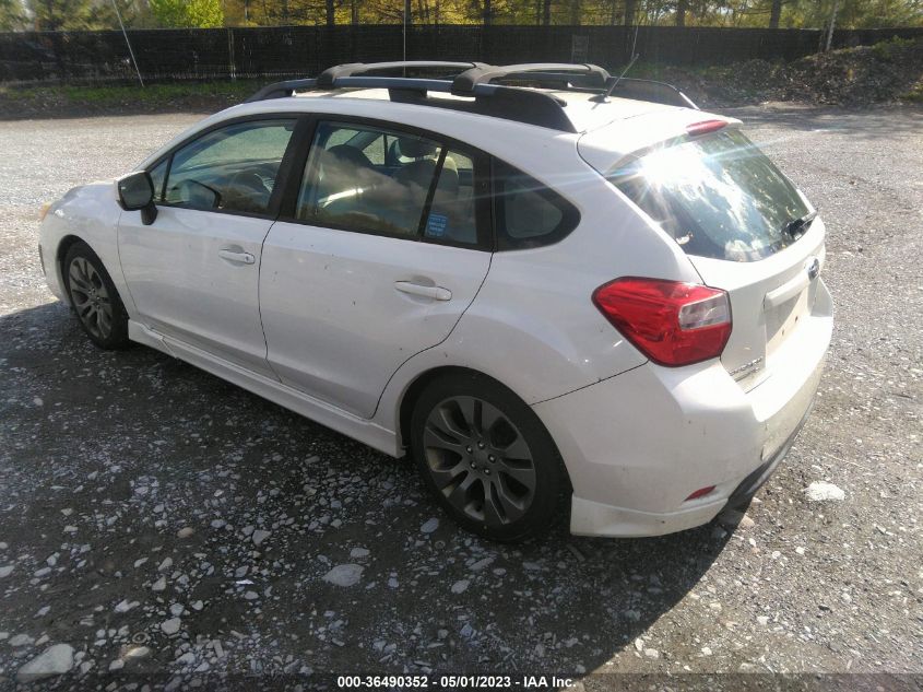 2013 SUBARU IMPREZA WAGON 2.0I SPORT LIMITED - JF1GPAS60D2809287