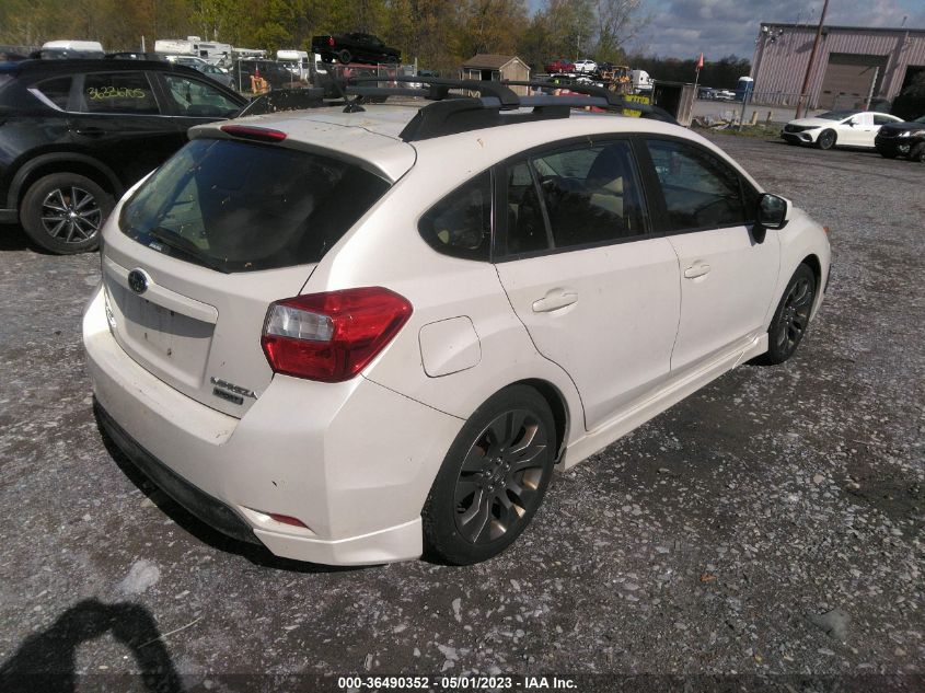 2013 SUBARU IMPREZA WAGON 2.0I SPORT LIMITED - JF1GPAS60D2809287