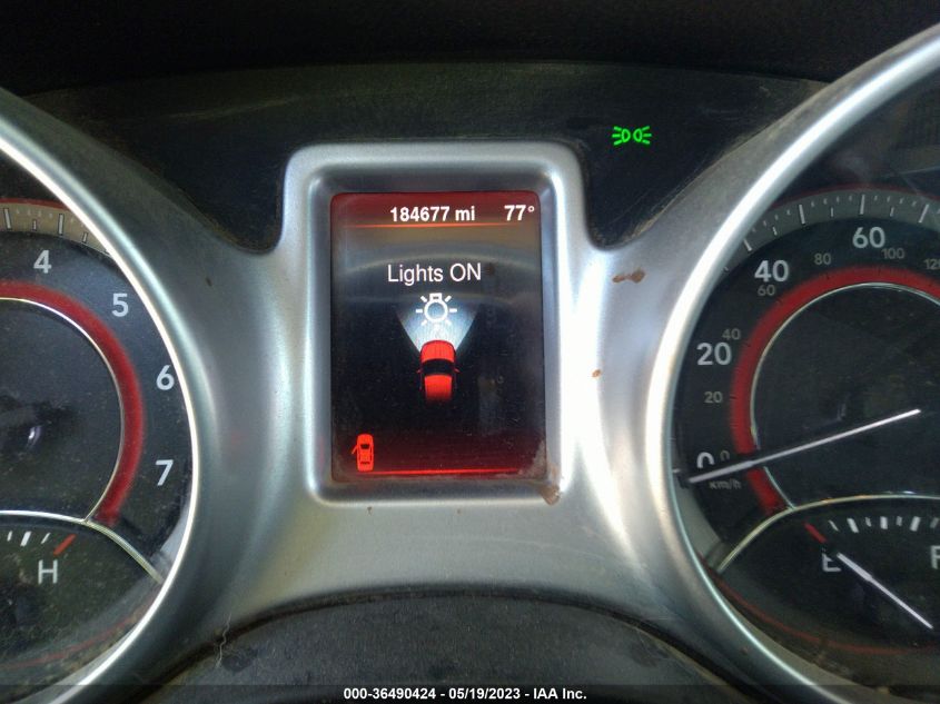 2013 DODGE JOURNEY SXT - 3C4PDCBB1DT722623