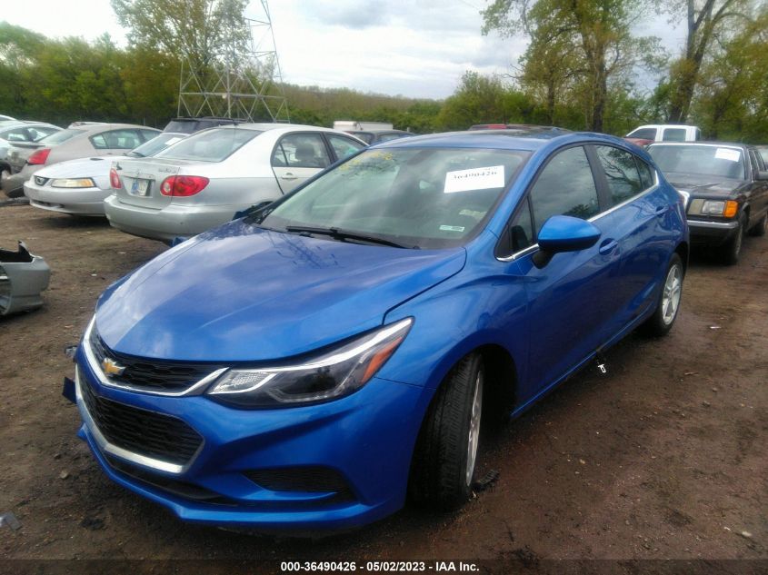 2017 CHEVROLET CRUZE LT - 3G1BE6SMXHS516652