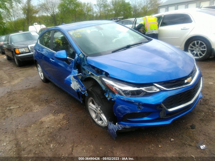 2017 CHEVROLET CRUZE LT - 3G1BE6SMXHS516652
