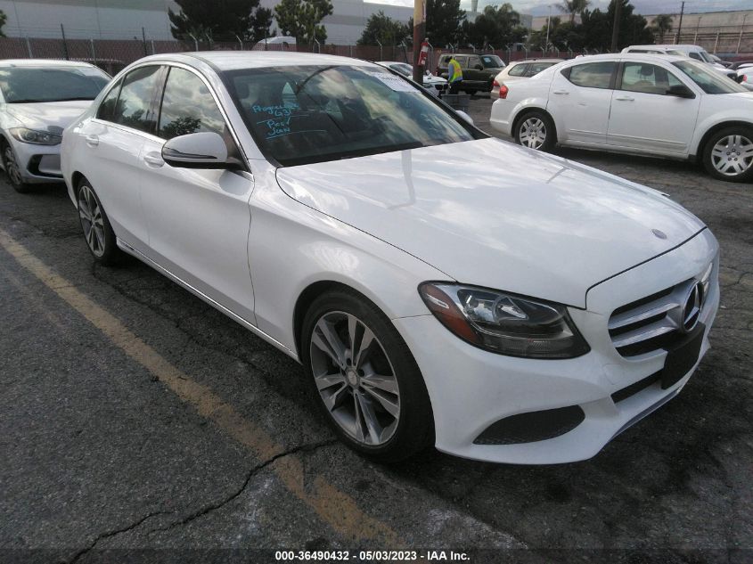 2016 MERCEDES-BENZ C-CLASS C 300 - 55SWF4JB8GU160959