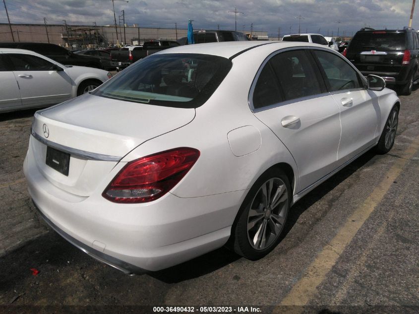 2016 MERCEDES-BENZ C-CLASS C 300 - 55SWF4JB8GU160959