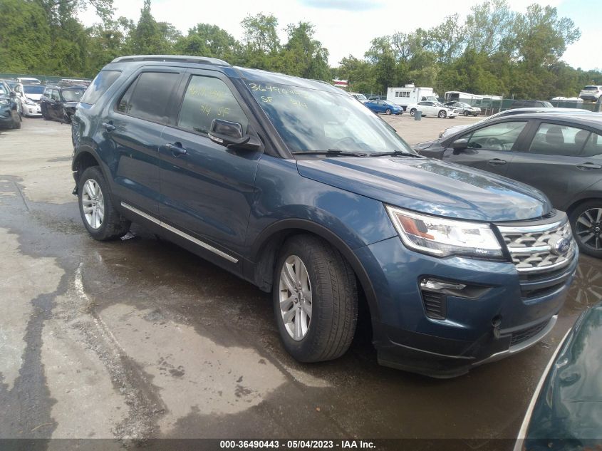 2018 FORD EXPLORER XLT - 1FM5K8D83JGA64343