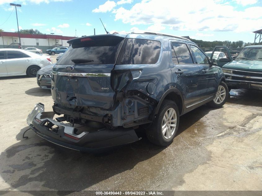 2018 FORD EXPLORER XLT - 1FM5K8D83JGA64343