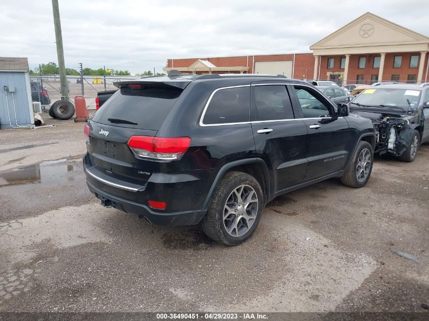 2019 JEEP GRAND CHEROKEE LIMITED - 1C4RJEBG3KC615512