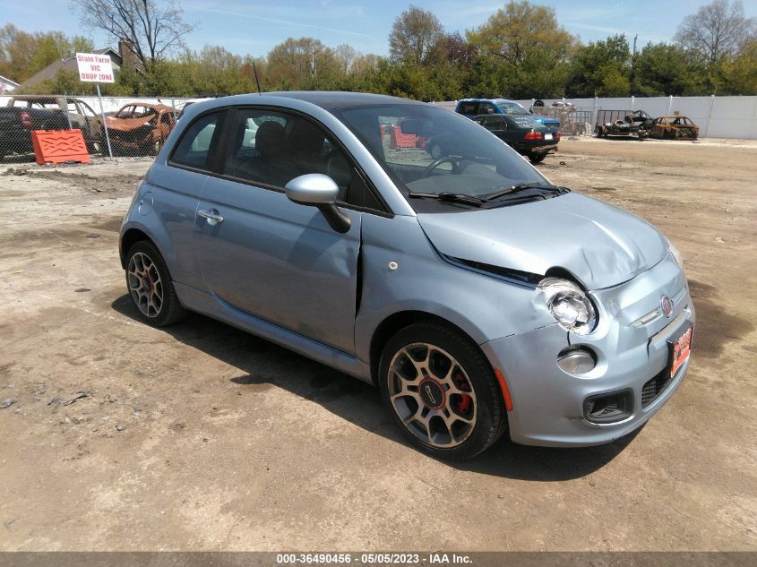 2013 FIAT 500 SPORT - 3C3CFFBR4DT515042