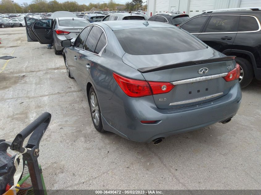 2017 INFINITI Q50 3.0T PREMIUM - JN1EV7AR8HM833078